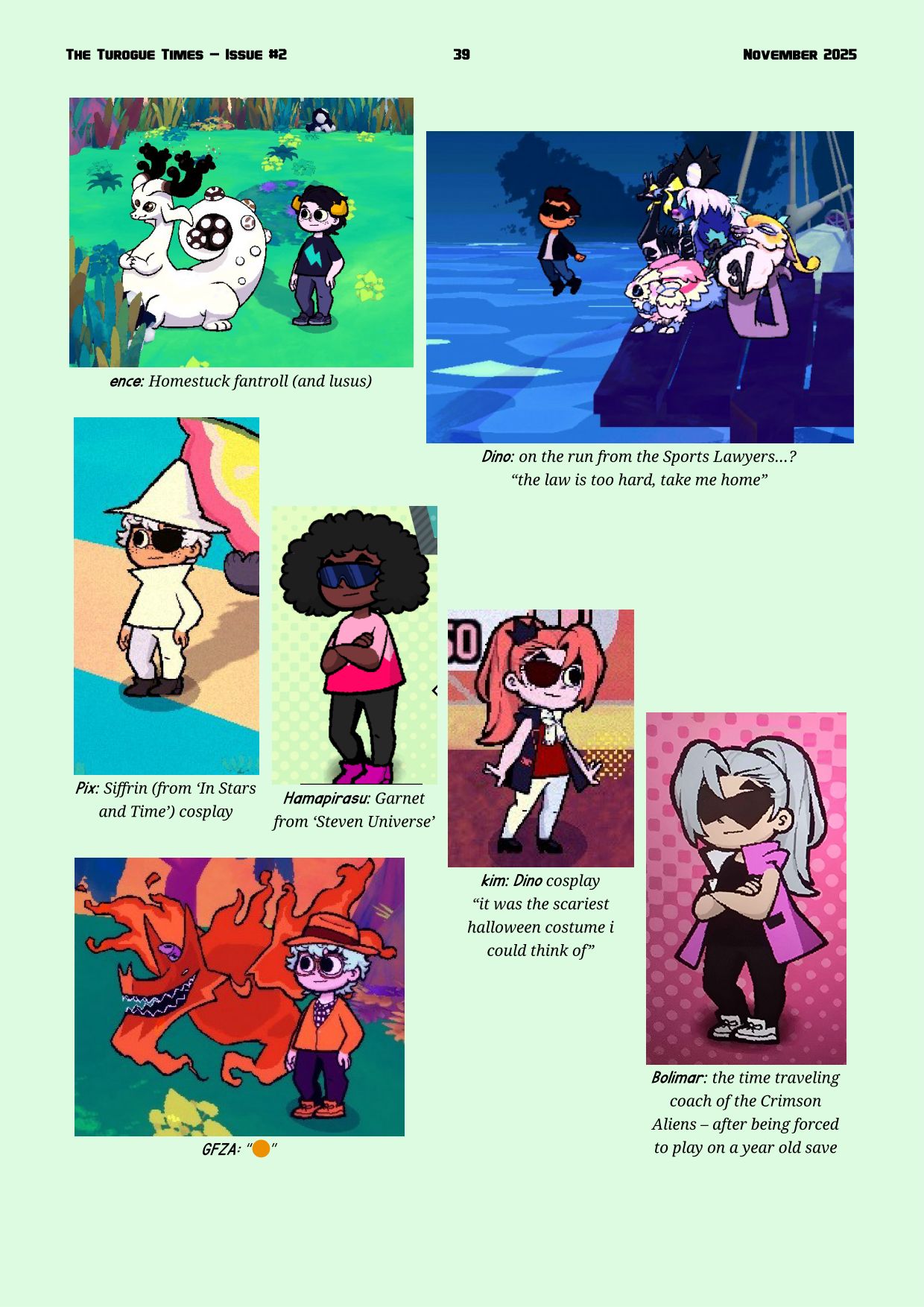 Page 39. Community 'Spooky Looks' Halloween coach costumes